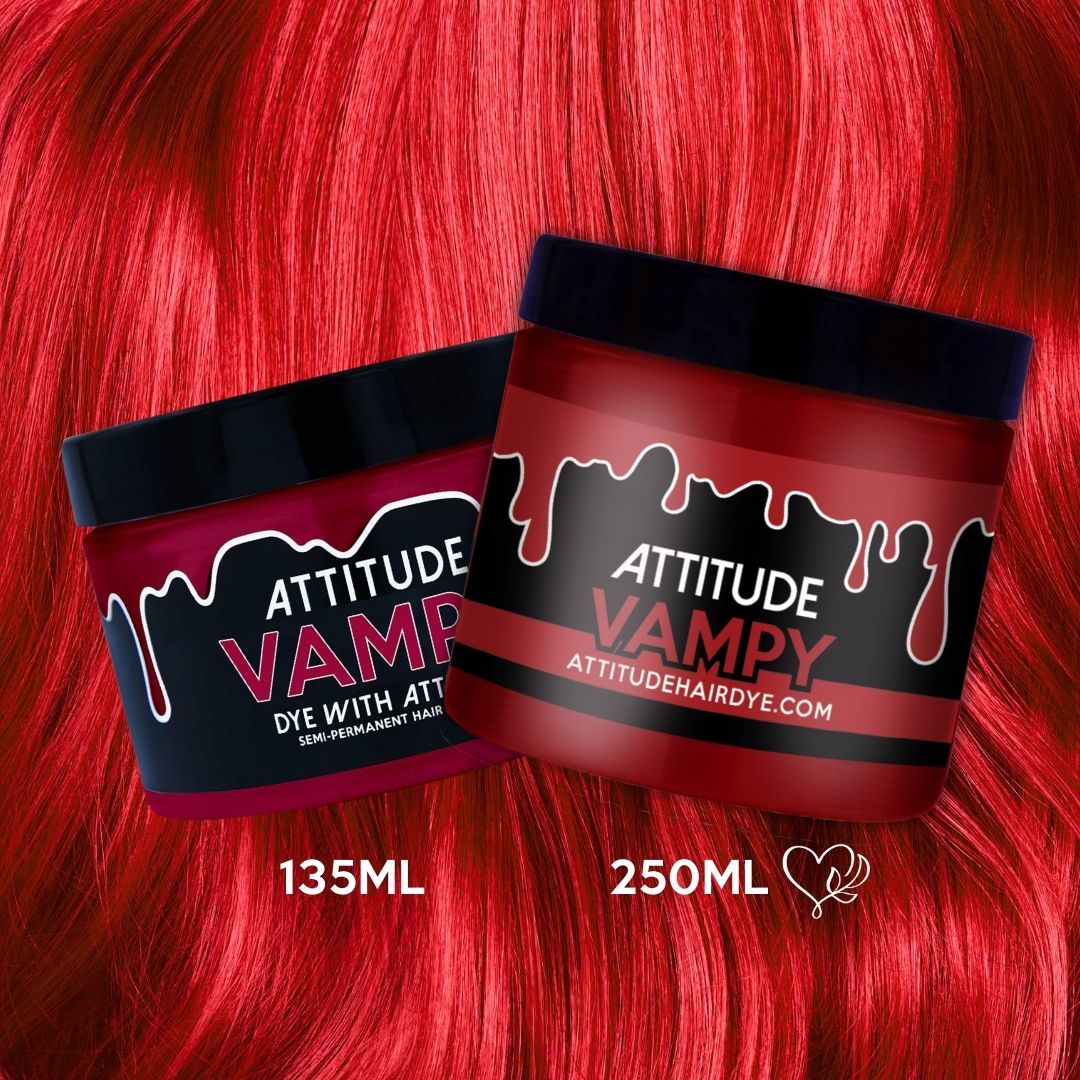 Attitude Hair Dye - Vampy Coloration semi permanente - Rouge